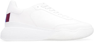 Faux leather sneakers-1